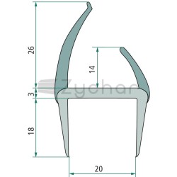 Profil PVC - 2209910047-347741001