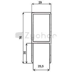 Zamknięcie przesuwne do wbudowania - 2209910187-347740501
