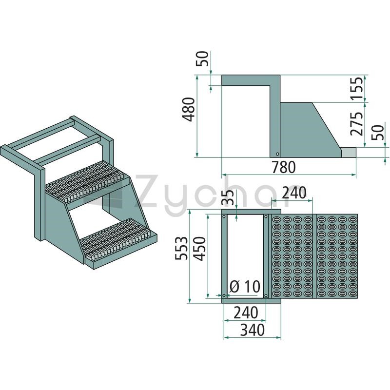 Schodek składany - 22099542-347740768