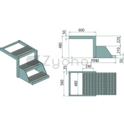 Schodek składany - 22099543-347740769