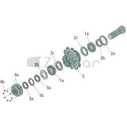 Zestaw łożysk - 2209RCPB-347732696