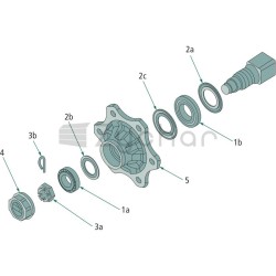 Nakrętka osi - 2209RDF30-347748612