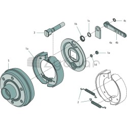 Zestaw szczęk hamulcowych - 2209RE0006-347748933