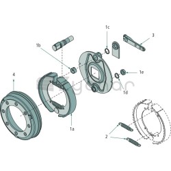 Zestaw szczęk hamulcowych - 2209RE0014-347748910