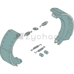 Zestaw szczęk hamulcowych - 2209RE0086-347749004