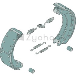 Zestaw szczęk hamulcowych - 2209RE0092-347749005