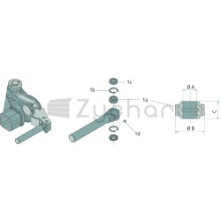 Zestaw naprawczy przegubu kulowego - 2209RG003-347741123