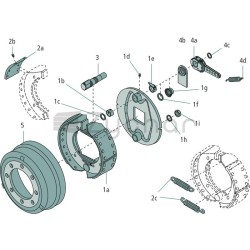 Zestaw okładzin hamulcowych - 2209RH0012-347748322