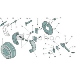 Zestaw sprężyn odciągających - 2209RK0007-347748391