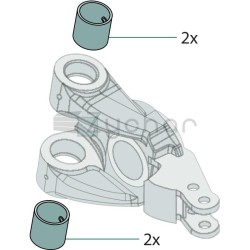 Zestaw naprawczy - tuleja - 2209RST01-347733494