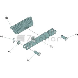 Hydrauliczny siłownik hamulcowy - 2209RU102-347733833