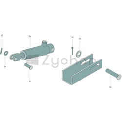 Hydrauliczny siłownik hamulcowy - 2209RU105-347735623