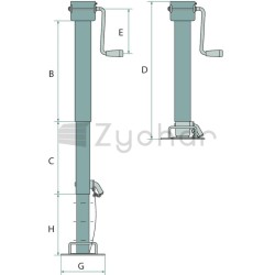 Stopka podporowa - 220DG590/3SF-347732767
