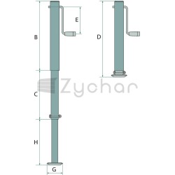 Stopka podporowa - 220DG600/3SFW-347732771