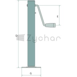 Stopka podporowa - 220DT490-347733101
