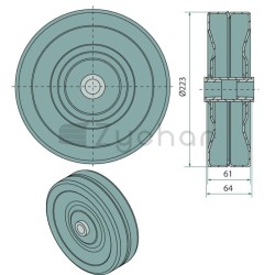 Koło zapasowe - 220RRL805A-347733070