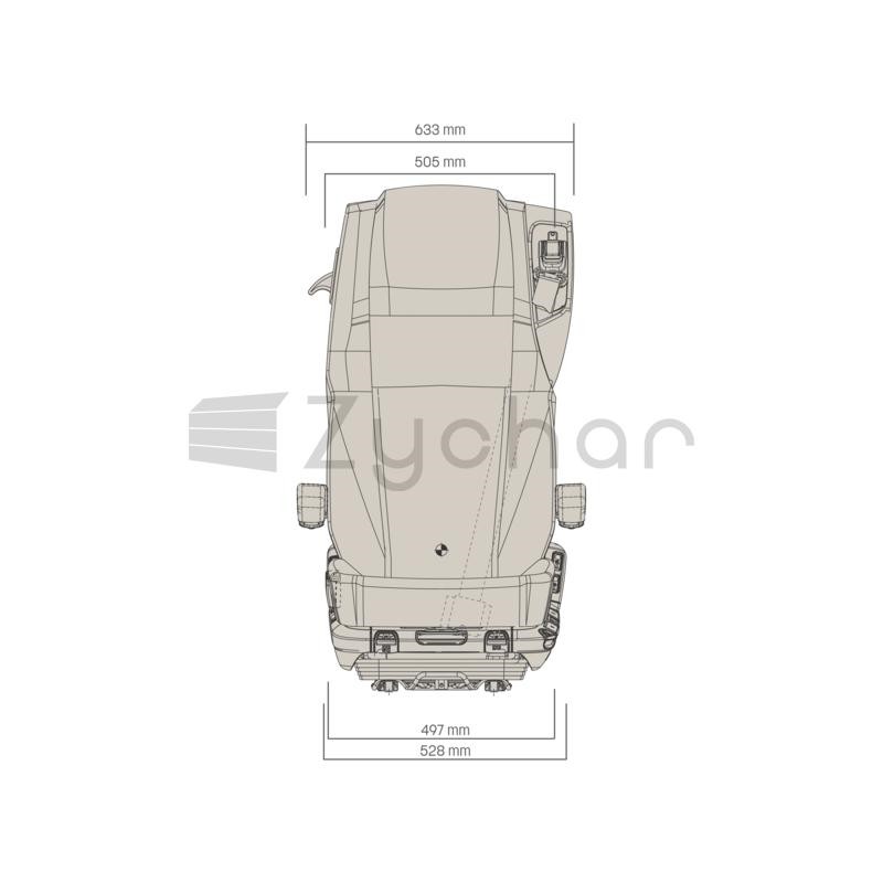 Fotel kierowcy Roadtiger Comfort DAF - 2401401908-A-347749885