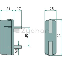 Lampa oświetlenia tablicy rejestracyjnej - 4552KA 997011001-347744044