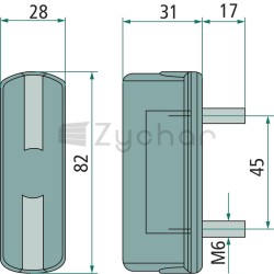 Lampa oświetlenia tablicy rejestracyjnej - 4552KA 997011021-347744021