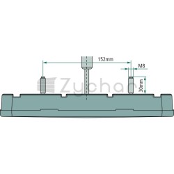 Lampa tylna LED "COLUNA" - 4552VP 345900331-347744440