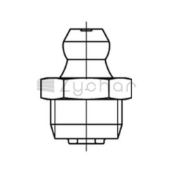 Smarowniczka z główką stożkową - 48571412 AM10X1 V-347690841