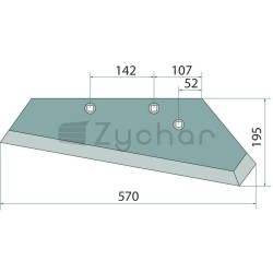 Lemiesz samoostrzący się - 56022 27011101-347706679