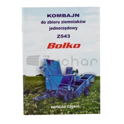 Katalog kombajn ziemniaczany Bolko Z-543 - 627BOLKOZ543-347712222