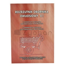 Katalog rozrzutnik obornika A1HN-213/2 / A2HN-213/3 4 tony - 627ROZ4T-347711861