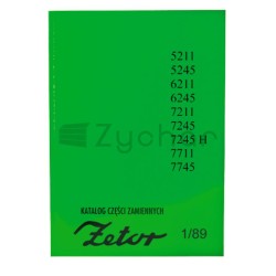 Katalog ciągnik Zetor 5211 - 7745 - 627Z52117745-347712731