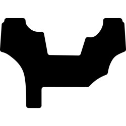 Mata podłogowa, welurowa - 654950171-347724427