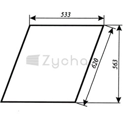 Szyba drzwi górna - 65683368023-347714185