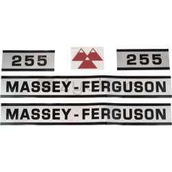 Naklejka na maskę Massey Ferguson MF255 - 656NMF255-347709699