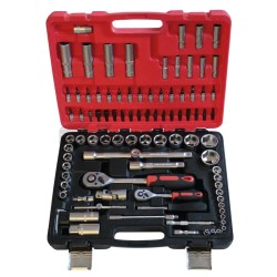 Zestaw narzędzi 1/2" i 1/4" - 6595501-347710899