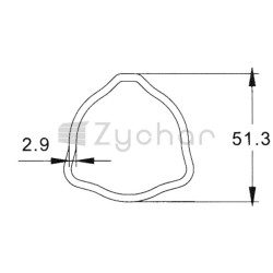 Łącznik wałka odbioru mocy - 6797027001180-347714726