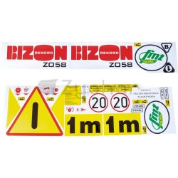 Naklejki KPL Bizon Z-058 - 687DLBIZONZ058-347709709