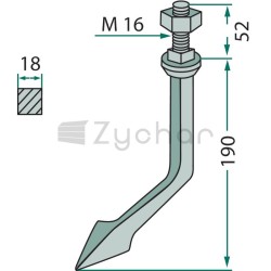Ząb brony polowej - 691R18X190M16L-347716762