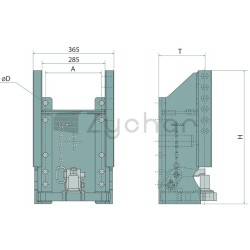 Rama zaczepowa 320 mm Piton - 711685100-347724984