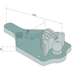 Płyta nośna - 770KBAU8345-1000-347718214