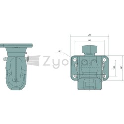 Zaczep kulowy - 770KFD800-5-347718699