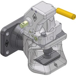 Zaczep automatyczny z kołnierzem - 770KU2000NA-3-347717864