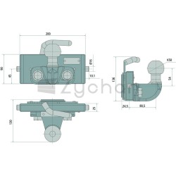 PKW-50 Einsatz W200 S25 KN - 77700508210A17-347717370