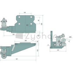 Układ kierowania kół tylnych - 777005201240-347718572