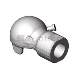 Ucho zaczepu K50 M27x2 z blokadą obrotu - 777006620050-347718136