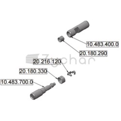 Zestaw doposażenia sworznie - 77702481030-347720016