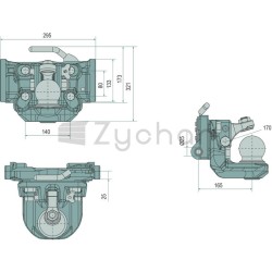 Zaczep automatyczny JSV - 77705629530-347719964