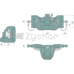 Zaczep Piton Fix - 787820A1240C-347720650