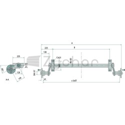 VG7L-6A2036, 750kg, ocynk. - 8236A2036.003-347745540