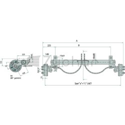VGB13M-27222, 1350kg, ocynk. - 823B308235026-347736698