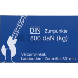 Naklejka na punkt mocowania - 8390300052-347746242