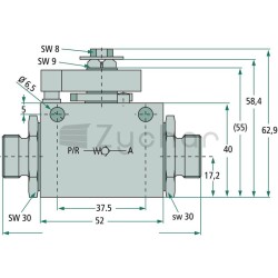 Ogranicznik skoku HBV-12L (M18x1,5) - 85099055-347744845